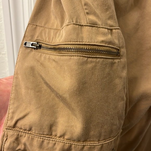 Banana Republic Tencel Cargo Jogger In Iced Latte Sz lg - Picture 9 of 12